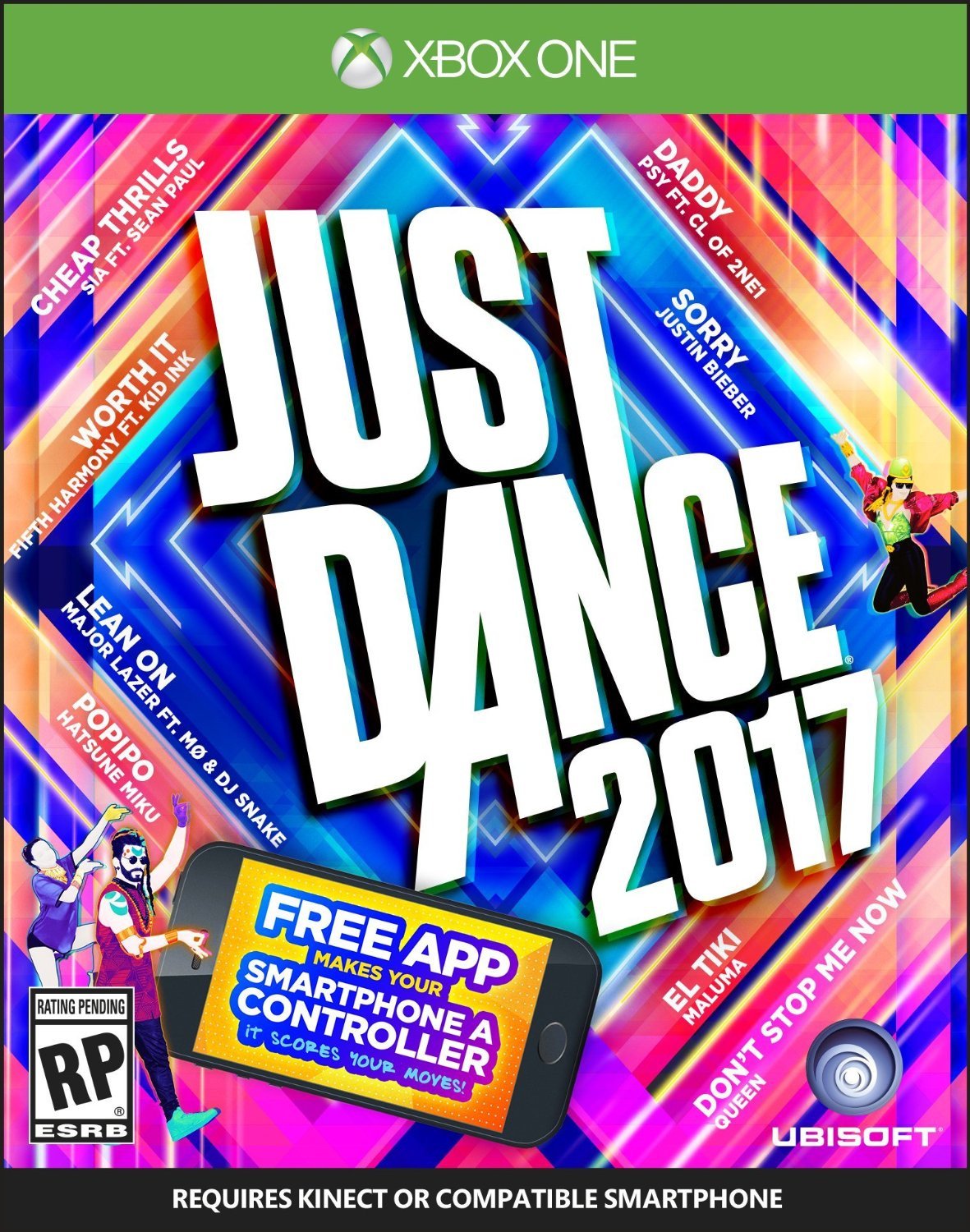 Jaquette de Just Dance 2017