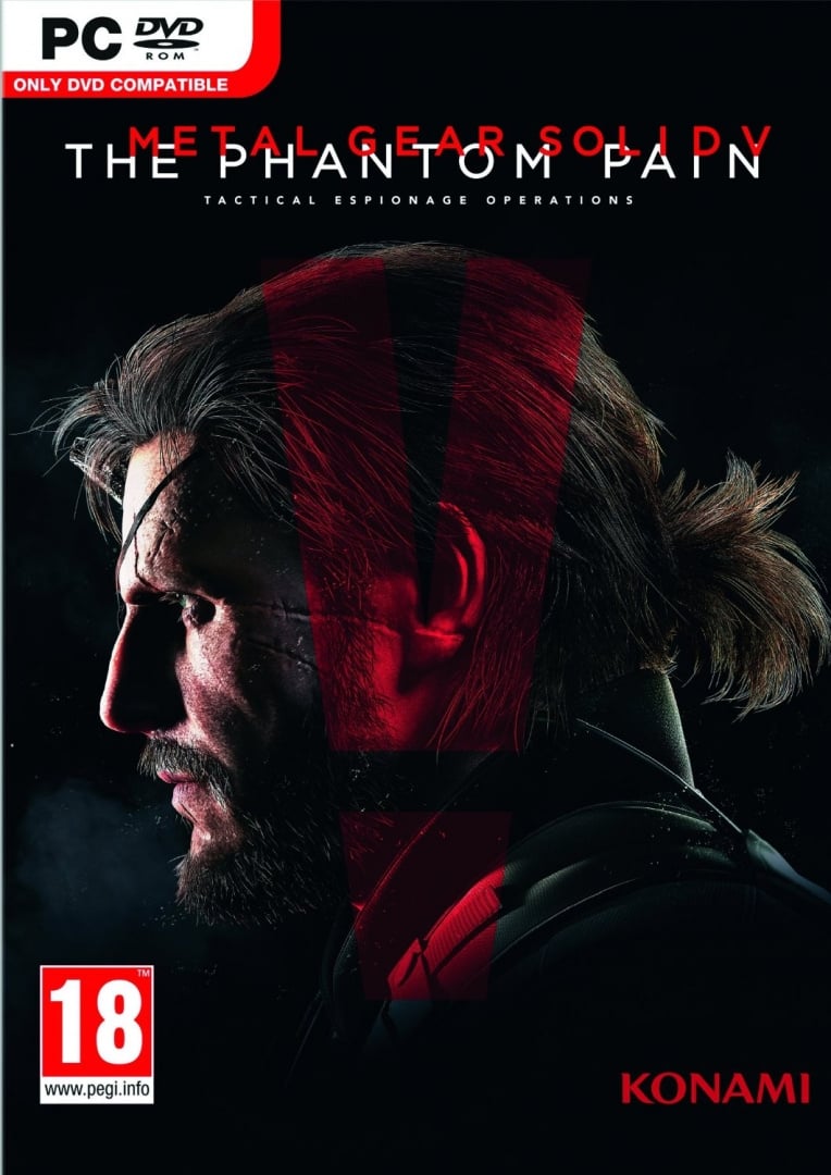 Jaquette de Metal Gear Solid V : The Phantom Pain