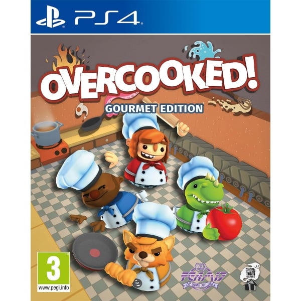 Jaquette de Overcooked