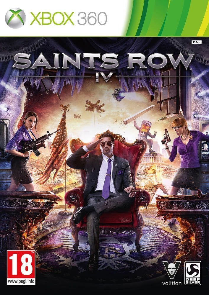 Jaquette de Saints Row IV