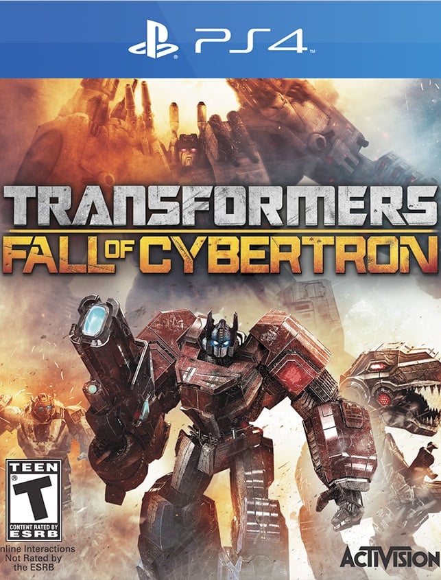 Jaquette de Transformers : La Chute de Cybertron