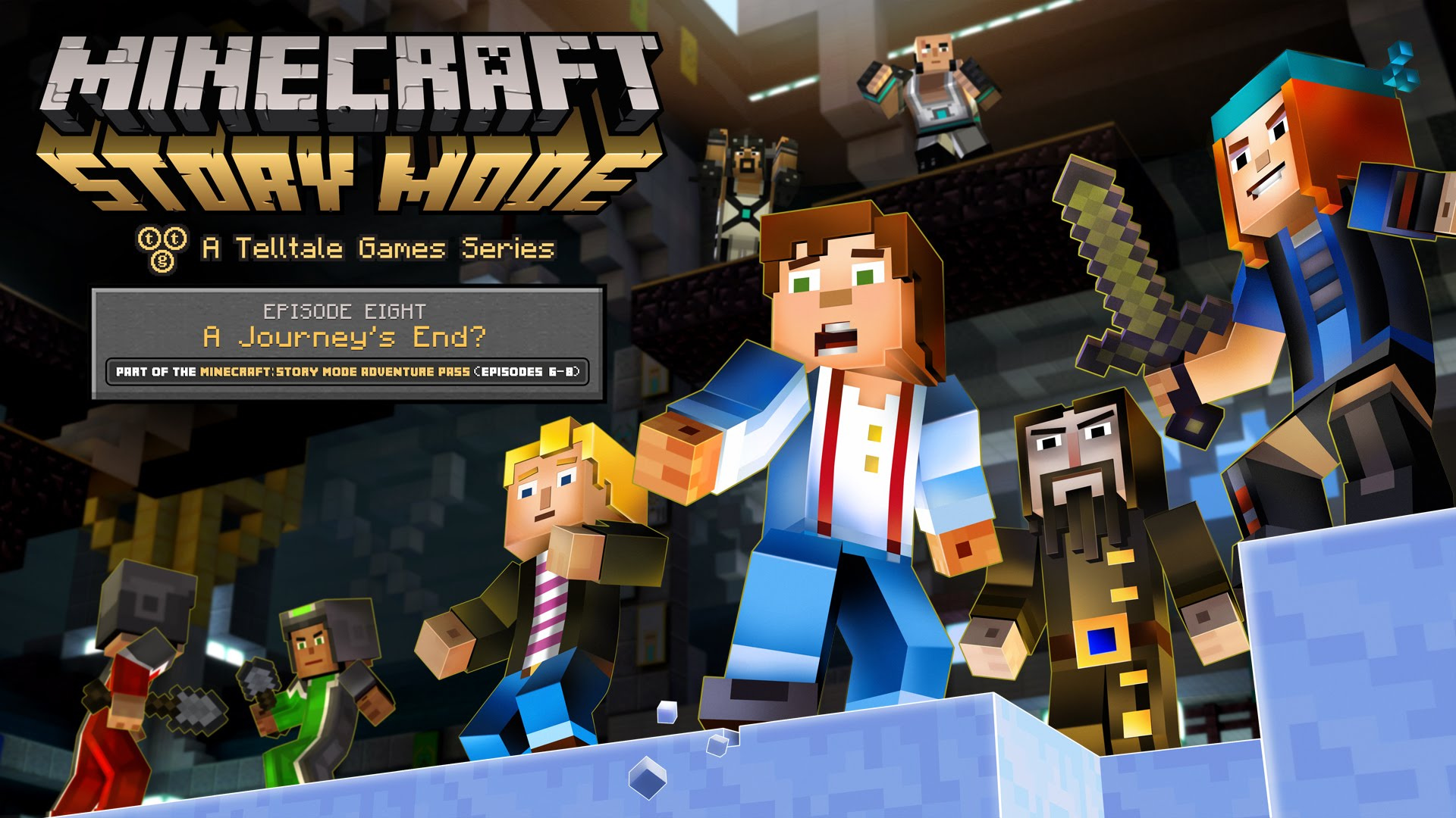 Jaquette de Minecraft : Story Mode - Episode 8 : La fin du voyage ?