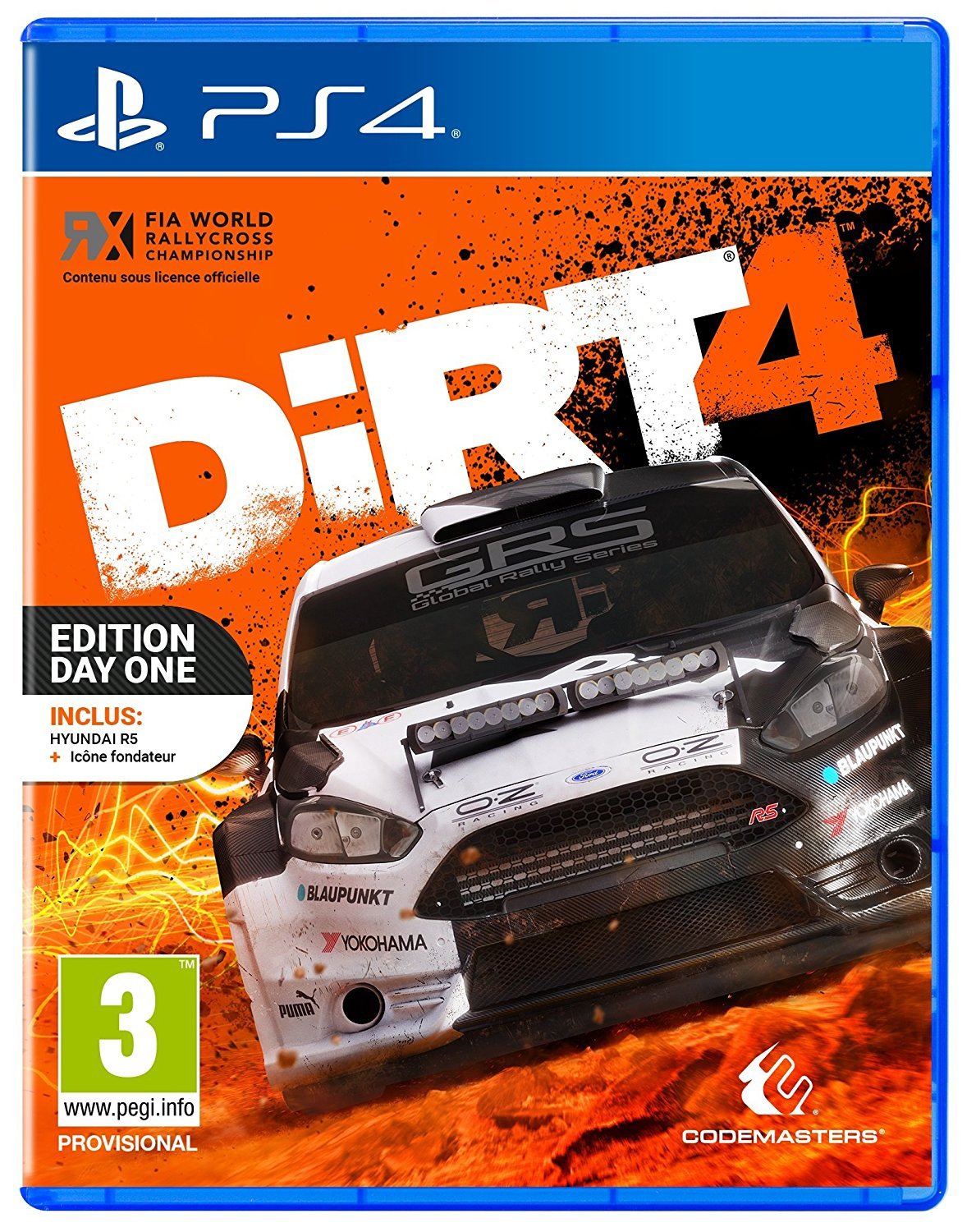 Jaquette de DiRT 4