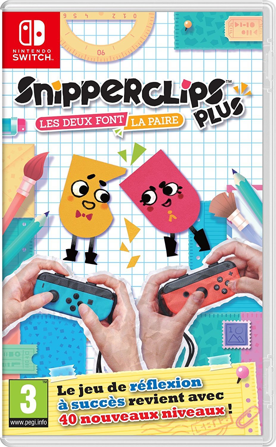Image de Snipperclips Plus - les deux font la paire !