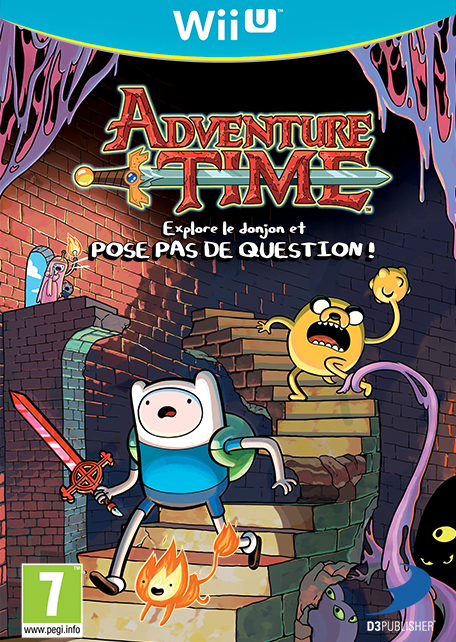 Jaquette de Adventure Time : Explore le Donjon et Pose pas de Question !