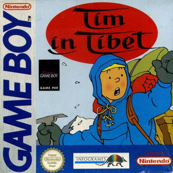 Jaquette de Tintin au Tibet