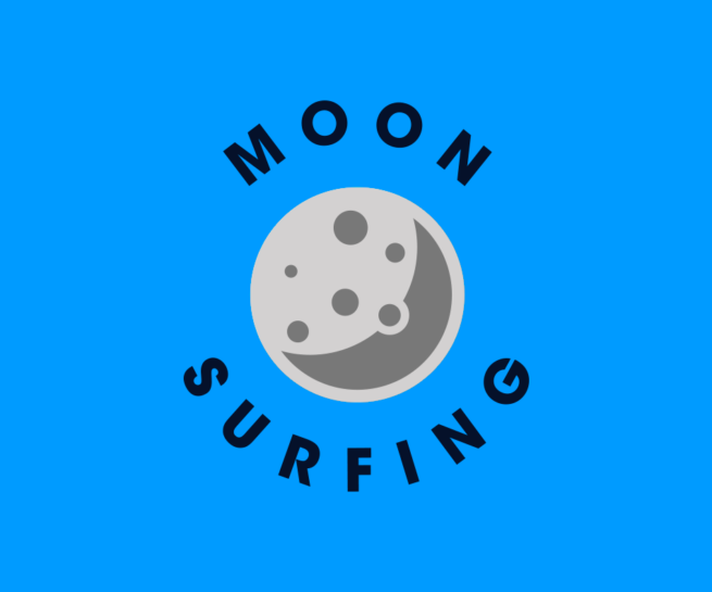Jaquette de Moon Surfing