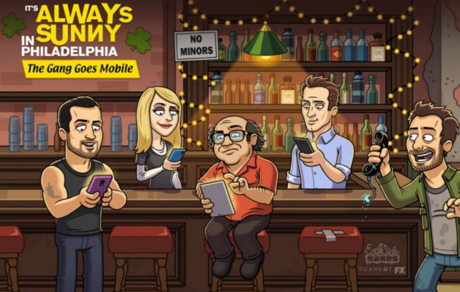 Jaquette de It's Always Sunny in Philadelphia : The Gang Goes Mobile