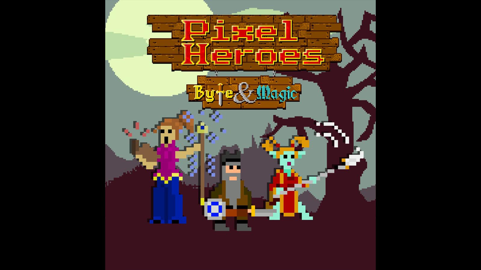 Jaquette de Pixel Heroes - Byte & Magic