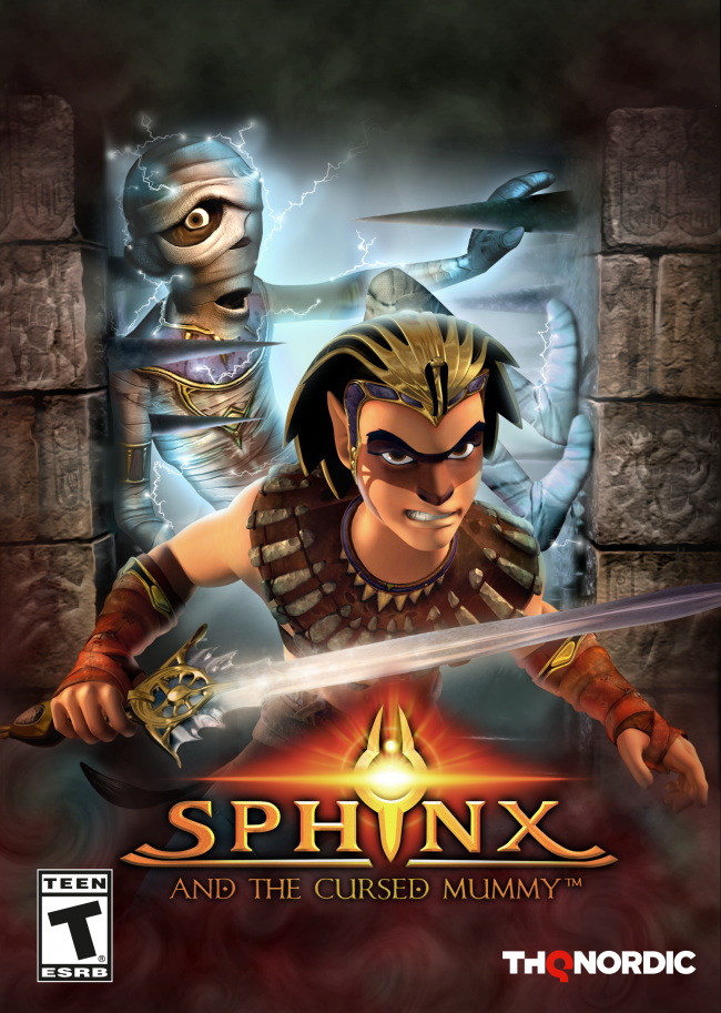 Jaquette de Sphinx et la Malédiction de la Momie