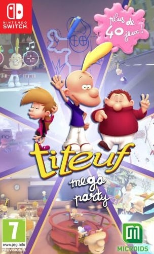 Jaquette de Titeuf Mega Party