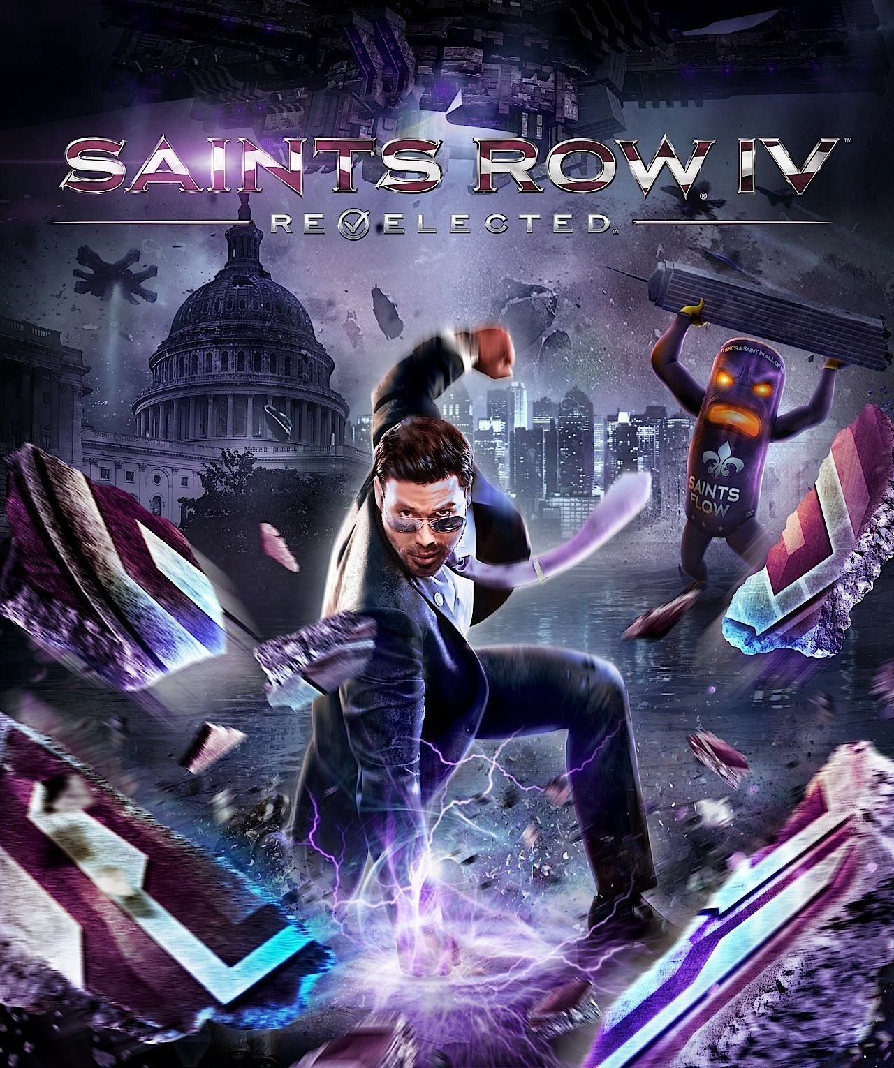 Jaquette de Saints Row IV : Re-Elected