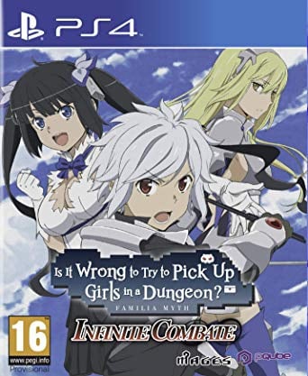 Jaquette de Is it Wrong To Try To Pick Up Girls In a Dungeon ? - Infinite Combate