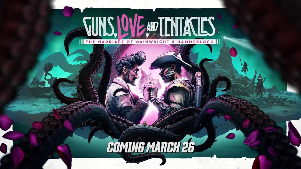 Image de Borderlands 3 : Flingues, Amour et Tentacules : Le Mariage de Wainwright & Hammerlock