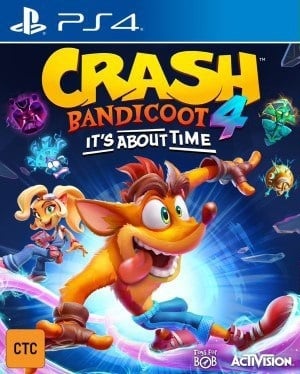 Jaquette de Crash Bandicoot 4 : It's About Time