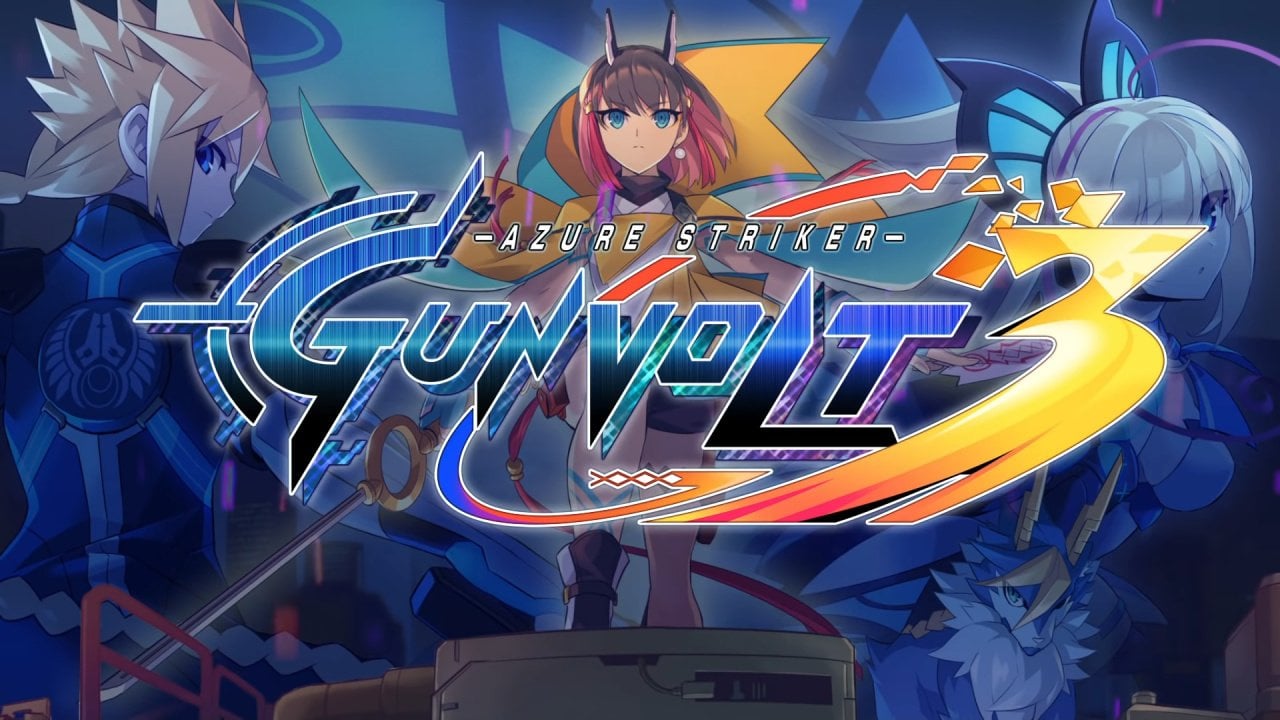 Jaquette de Azure Striker Gunvolt 3