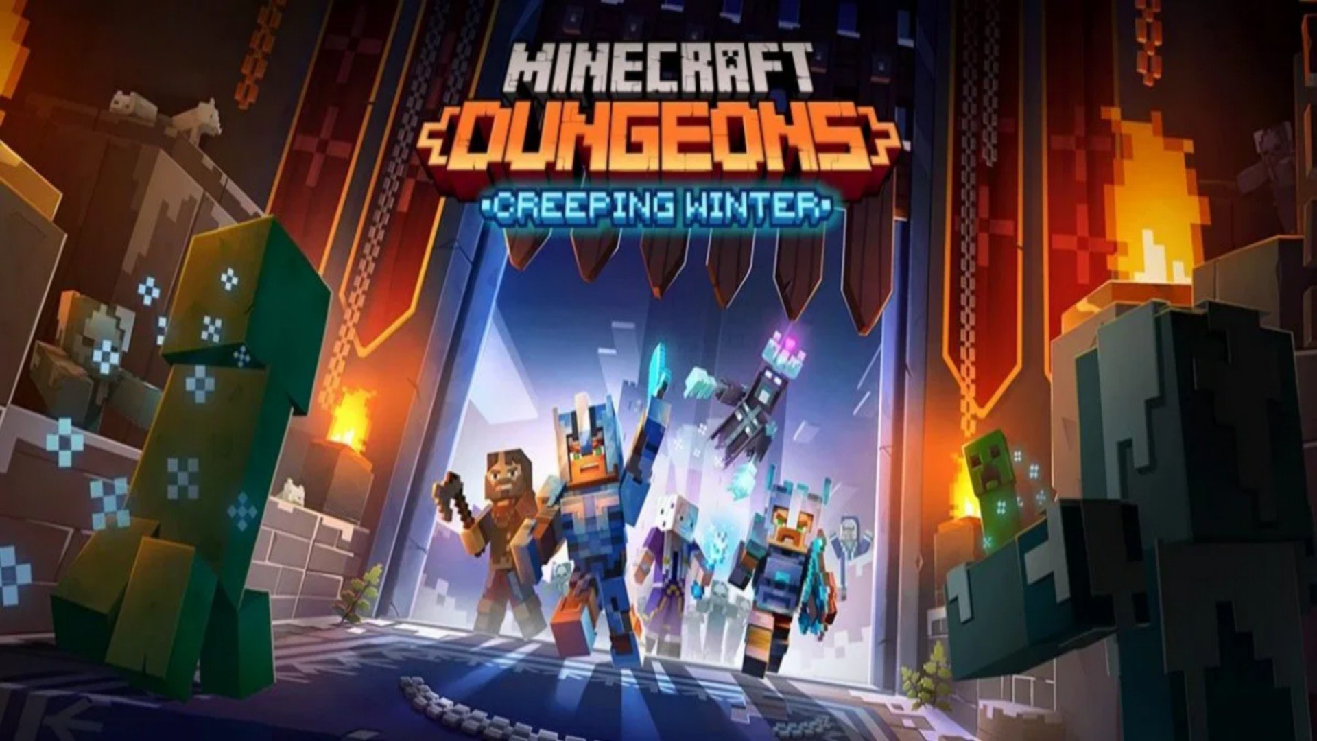 Image de Minecraft Dungeons : Creeping Winter
