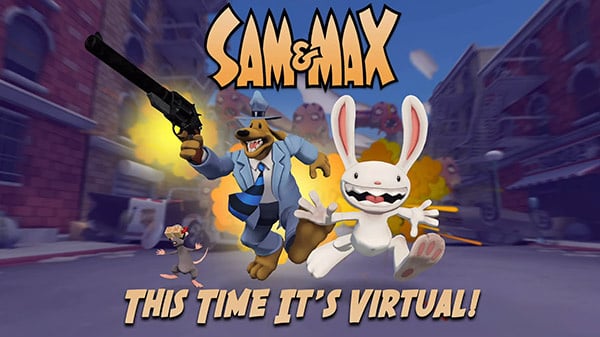 Jaquette de Sam & Max This Time It's Virtual