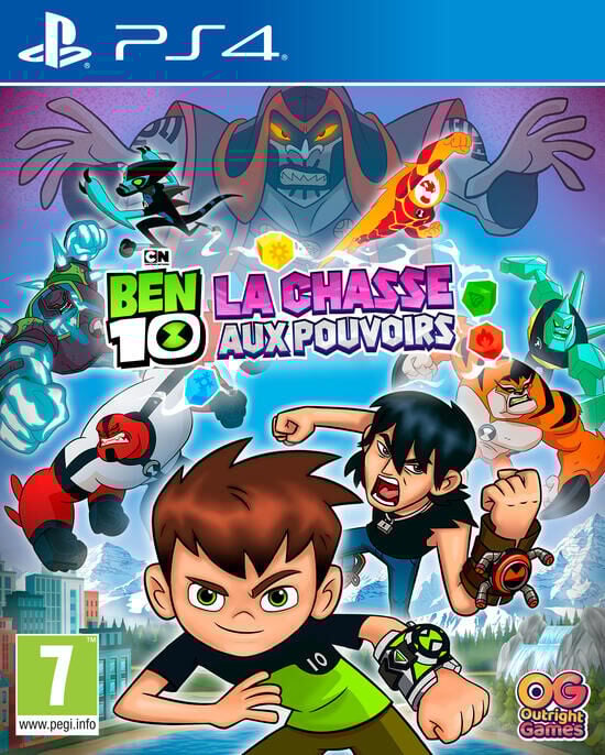 Jaquette de Ben 10 : La Chasse aux Pouvoirs