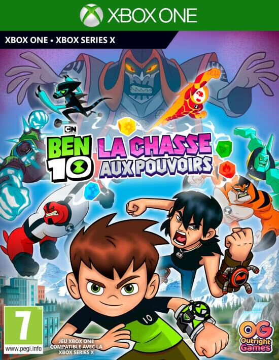 Jaquette de Ben 10 : La Chasse aux Pouvoirs