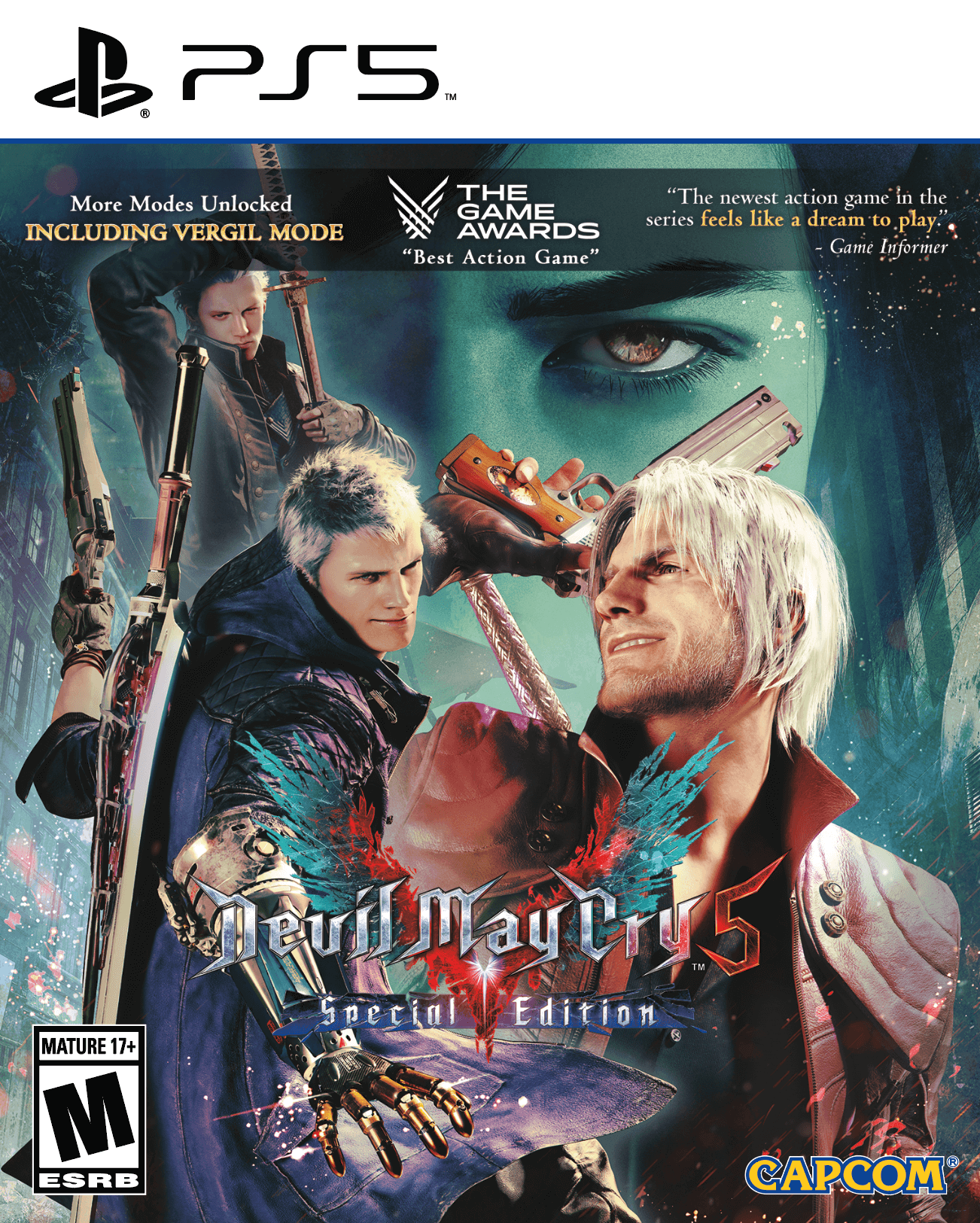 Jaquette de Devil May Cry 5 : Special Edition