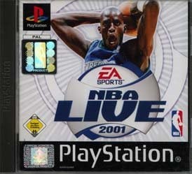 Jaquette de NBA Live 2001