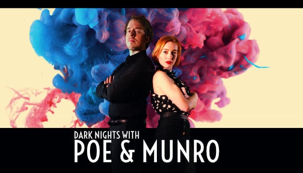 Jaquette de Dark Nights with Poe and Munro
