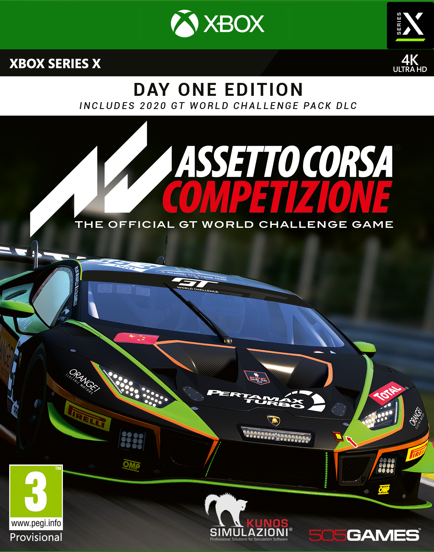 Jaquette de Assetto Corsa Competizione