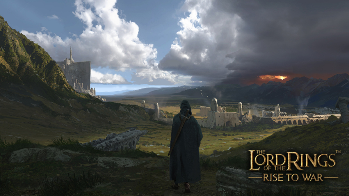 Jaquette de The Lord of the Rings : Rise to War