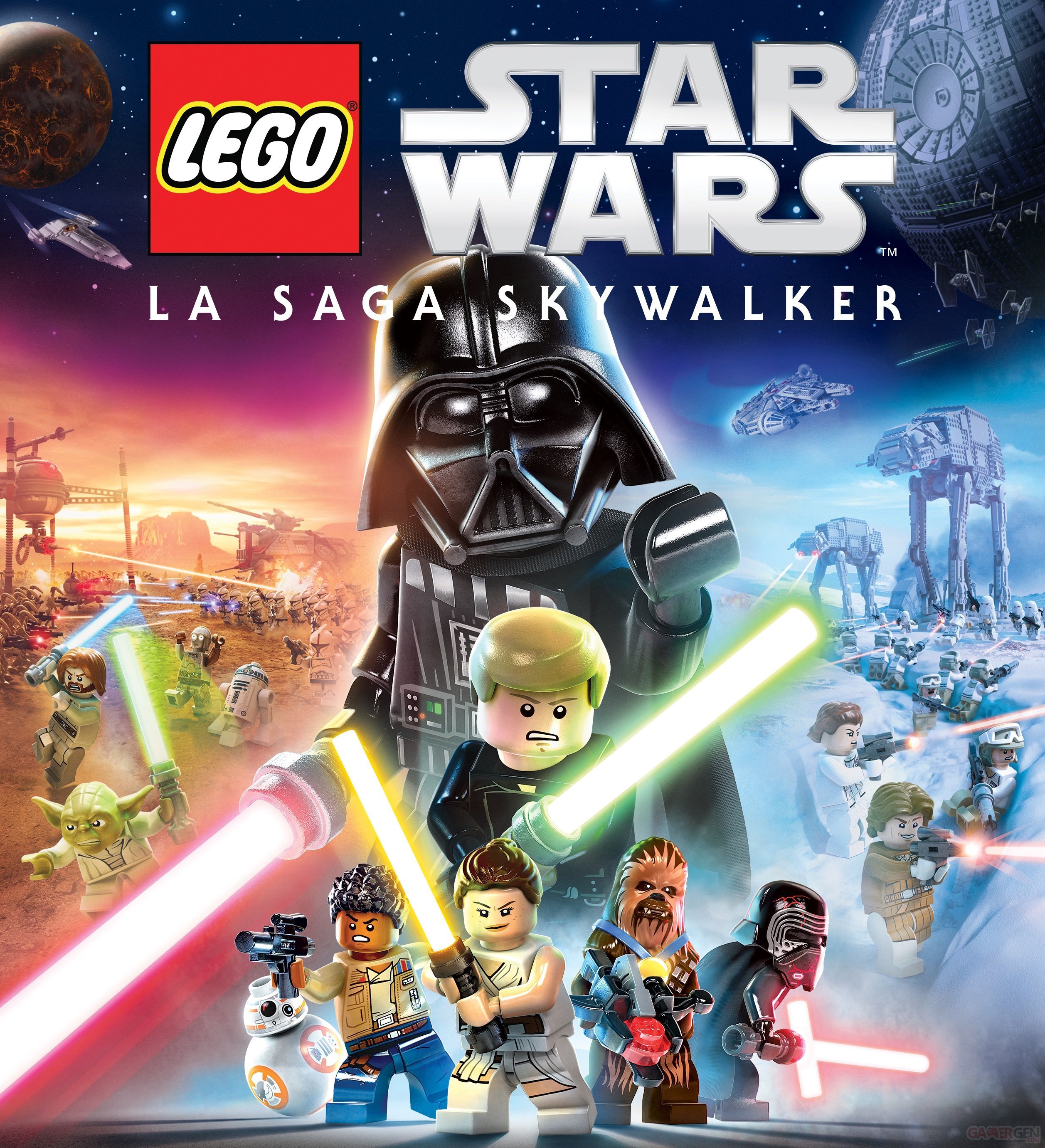 Jaquette de LEGO Star Wars : La Saga Skywalker
