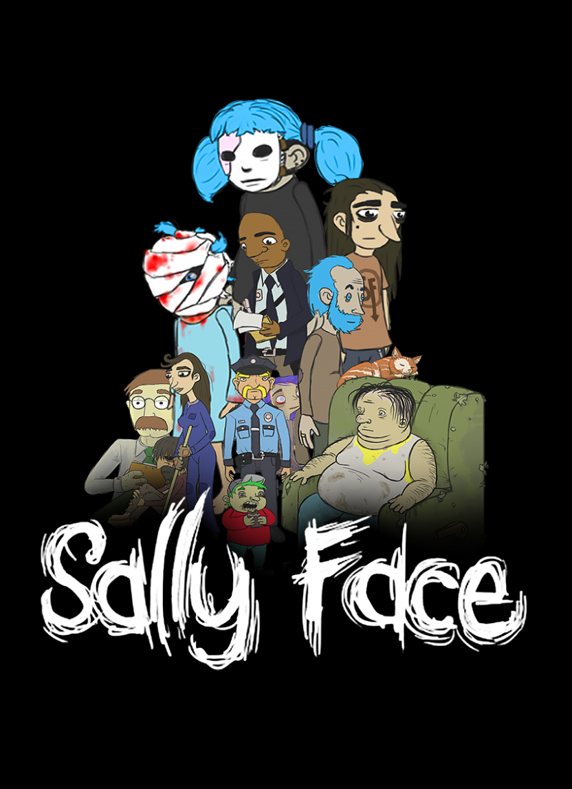 Jaquette de Sally face