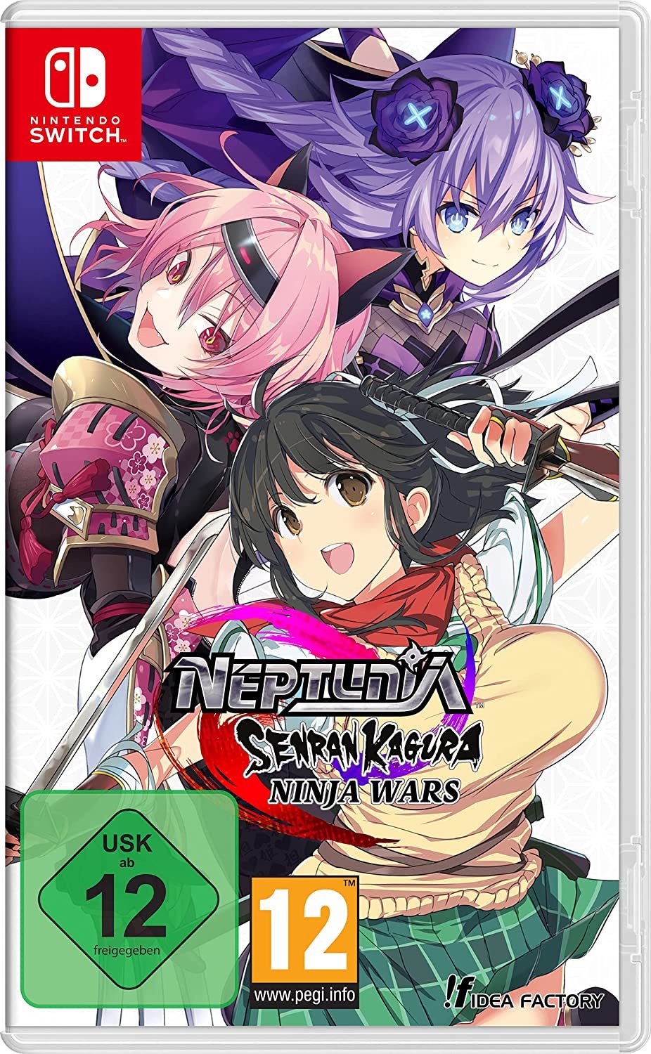 Jaquette de Neptunia x SENRAN KAGURA: Ninja Wars