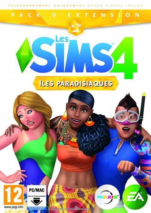 Jaquette de Les Sims 4 : Iles paradisiaques