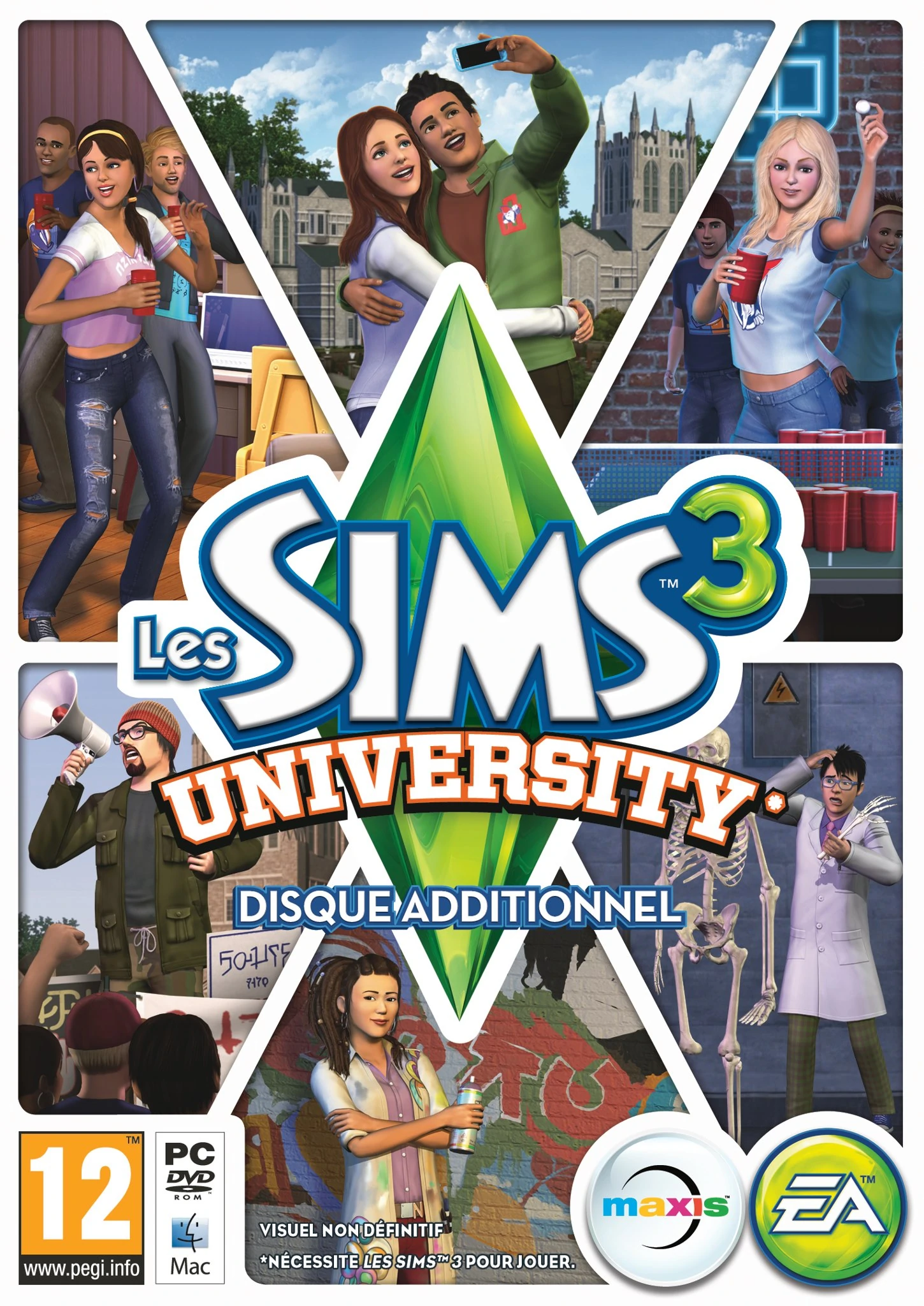 Image de Les Sims 3 : University