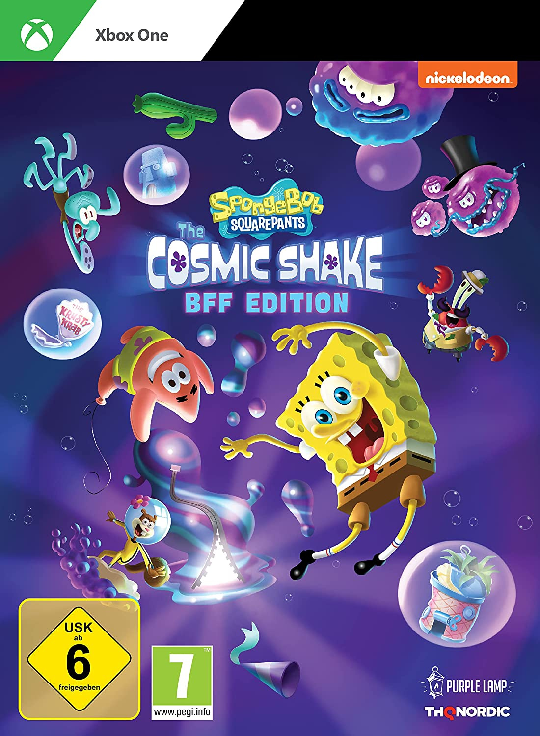 Jaquette de Bob l'éponge : The Cosmic Shake