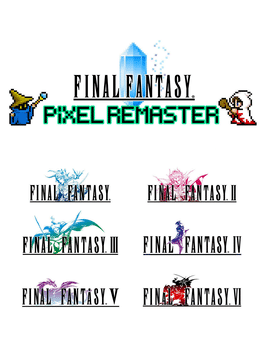 Jaquette de Final Fantasy Pixel Remaster