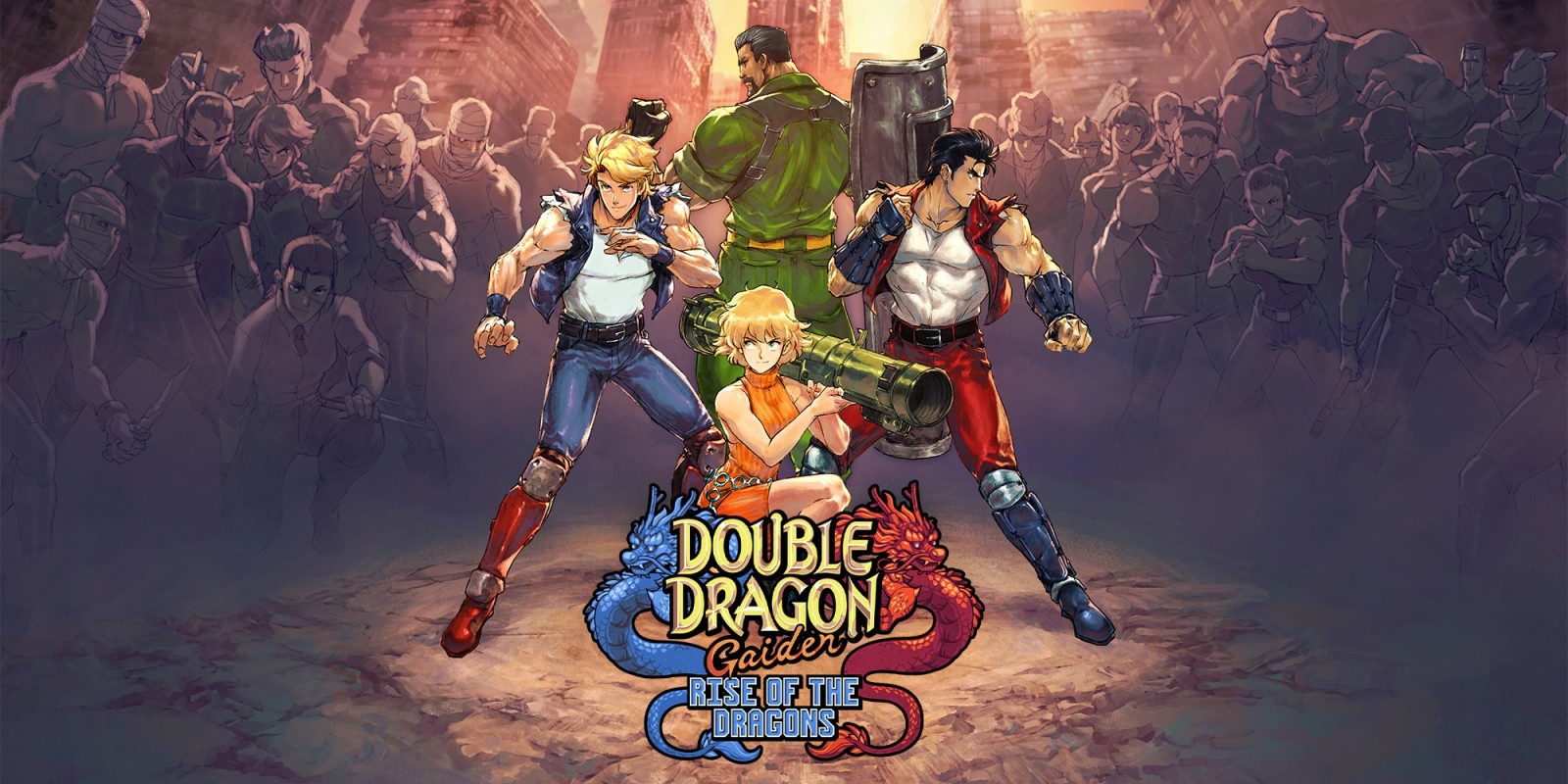 Jaquette de Double Dragon Gaiden : Rise of the Dragons