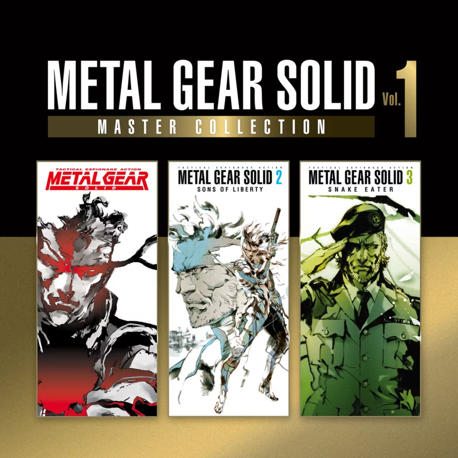Jaquette de Metal Gear Solid : Master Collection Vol. 1