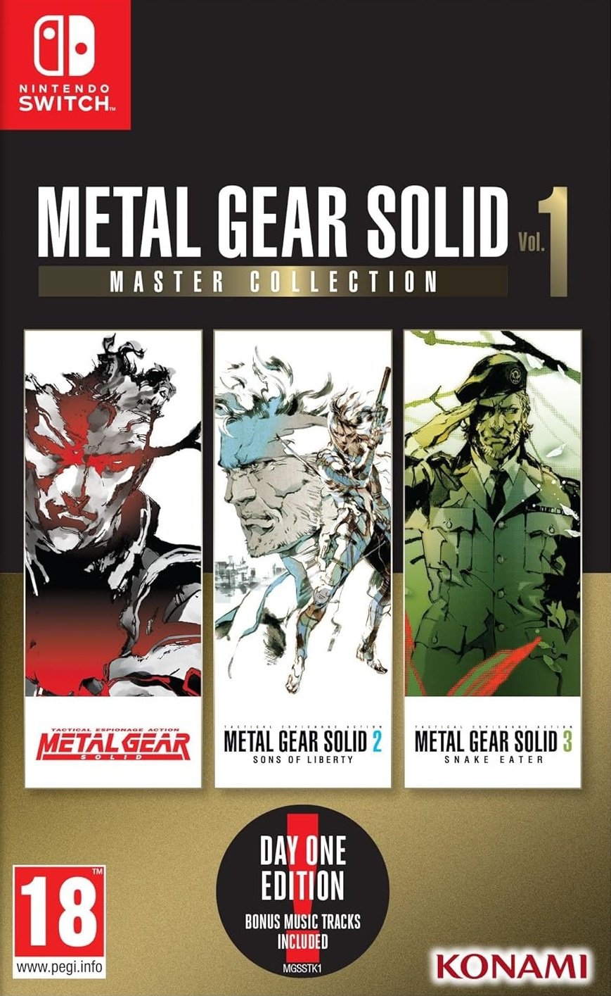 Jaquette de Metal Gear Solid : Master Collection Vol. 1