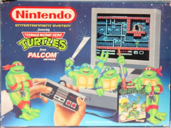 Image de Teenage Mutant Hero Turtles NES Console Pack