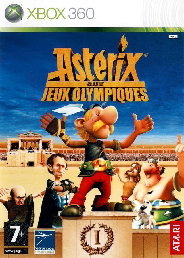 Jaquette de Astérix aux Jeux Olympiques