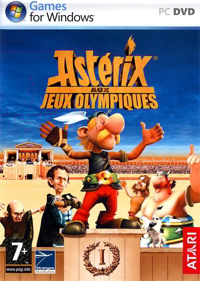 Jaquette de Astérix aux Jeux Olympiques