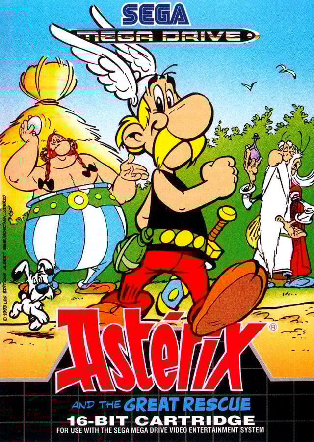 Jaquette de Astérix and the Great Rescue
