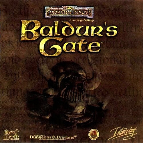 Jaquette de Baldur's Gate