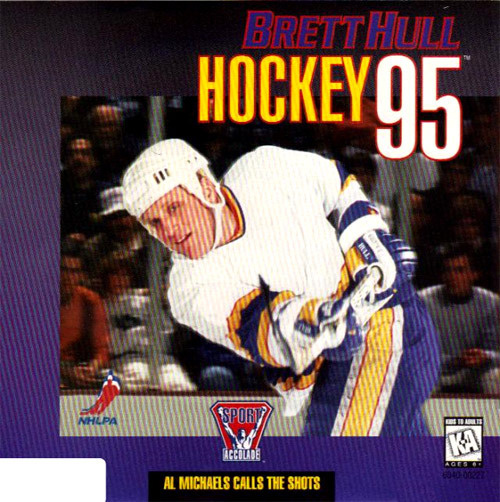 Jaquette de Brett Hull Hockey 95