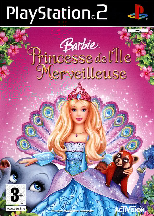 Jaquette de Barbie Princesse de l'Ile Merveilleuse