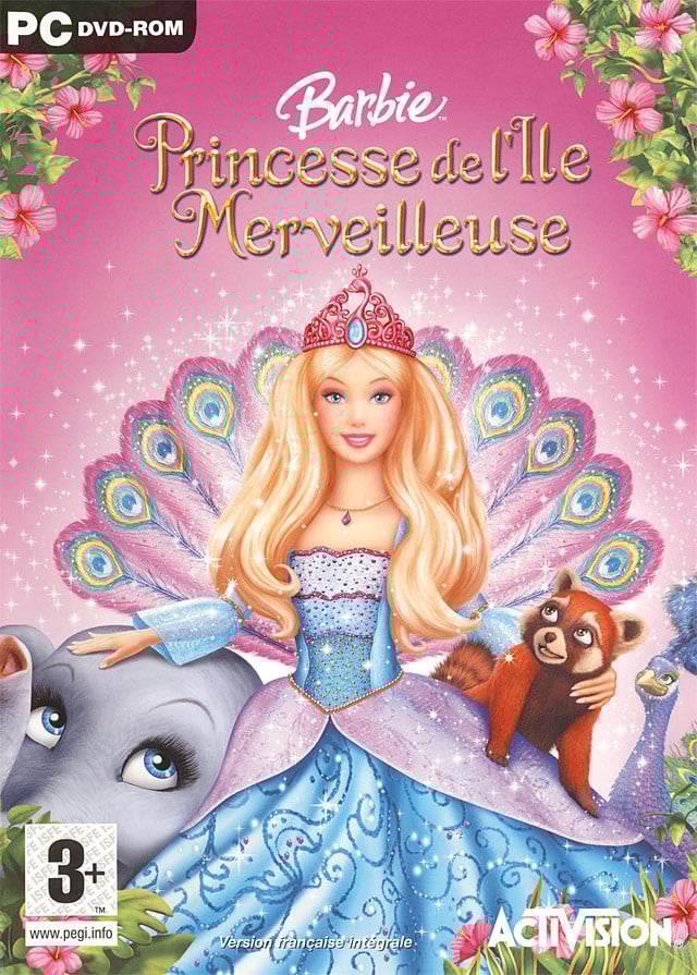 Jaquette de Barbie Princesse de l'Ile Merveilleuse