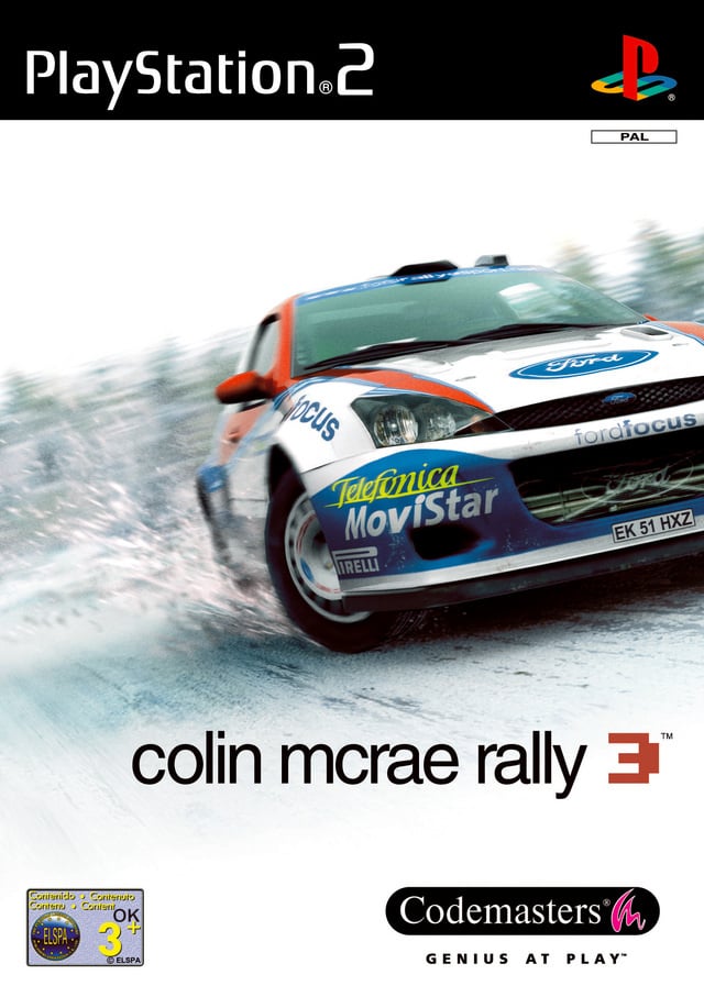 Jaquette de Colin McRae Rally 3