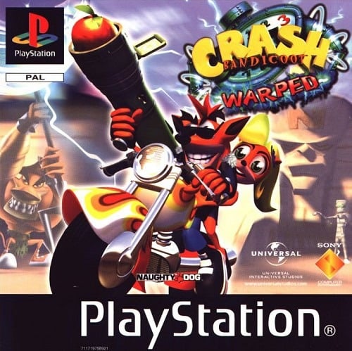 Jaquette de Crash Bandicoot 3 : Warped