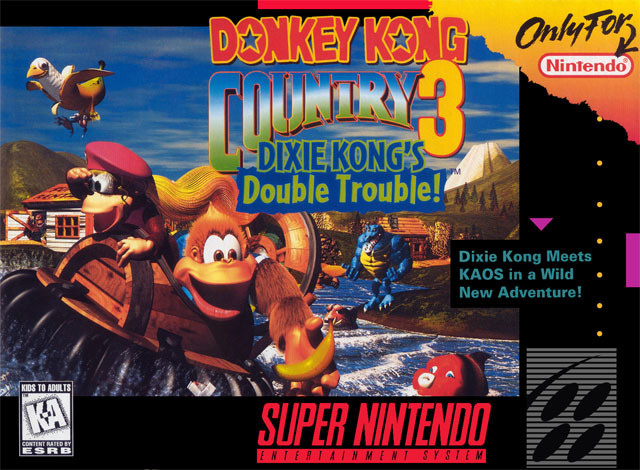 Jaquette de Donkey Kong Country 3 : Dixie Kong's Double Trouble